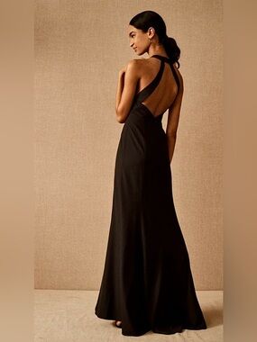 bhldn removable sleeve lace chiffon ruffled maxi dress BHLDN Removable Sleeve Lace Chiffon Ruffled Maxi Dress